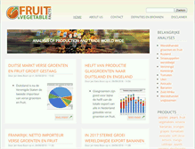 Tablet Screenshot of fruitandvegetablefacts.com